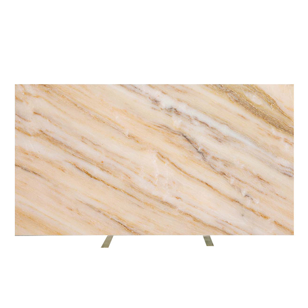Calacatta Rosa Golden Polished Marble Slab Wholesale