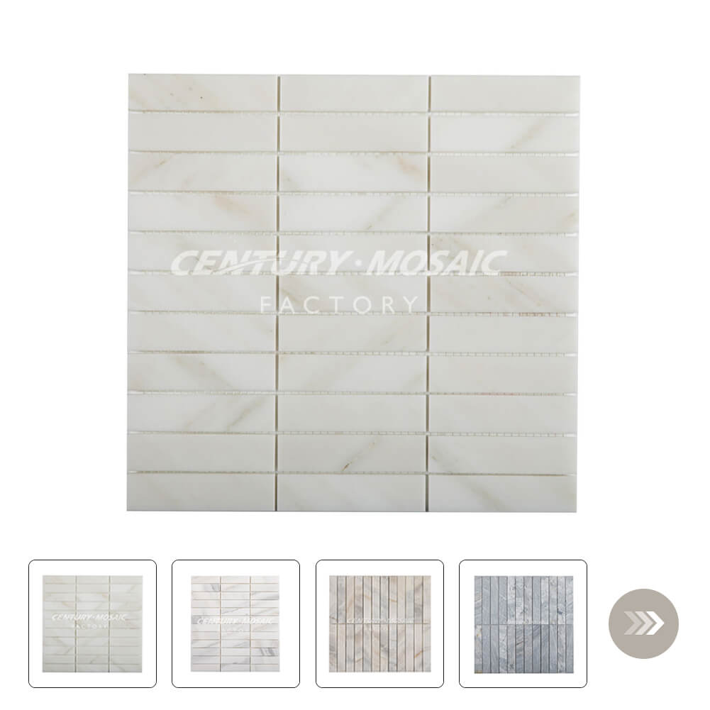 Stack 12''×12'' Marble Mosaic Wholesale Collection
