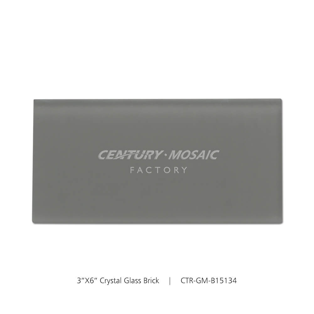 Crystal Glass Gray Subway Tile Wholesale