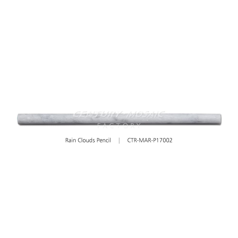 Rain Clouds Gray Marble Polished Pencil Liners Wholesale