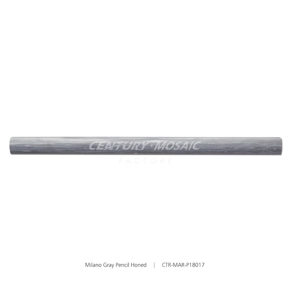 Milano Gray Marble Honed Pencil Liners Wholesale
