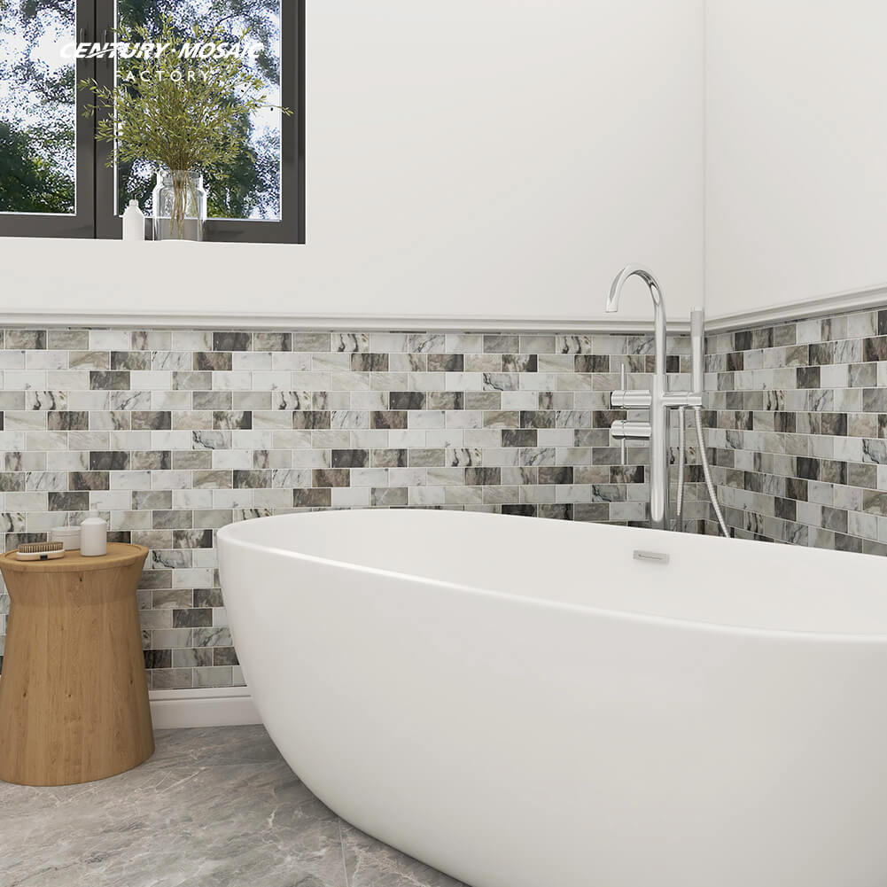 Irresistible Charm---Bazzila Marble Mosaic