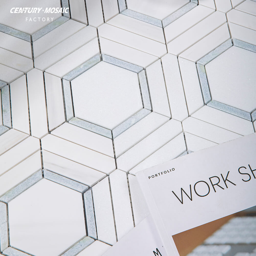 Hexagon Pattern Tiles Are On Trend