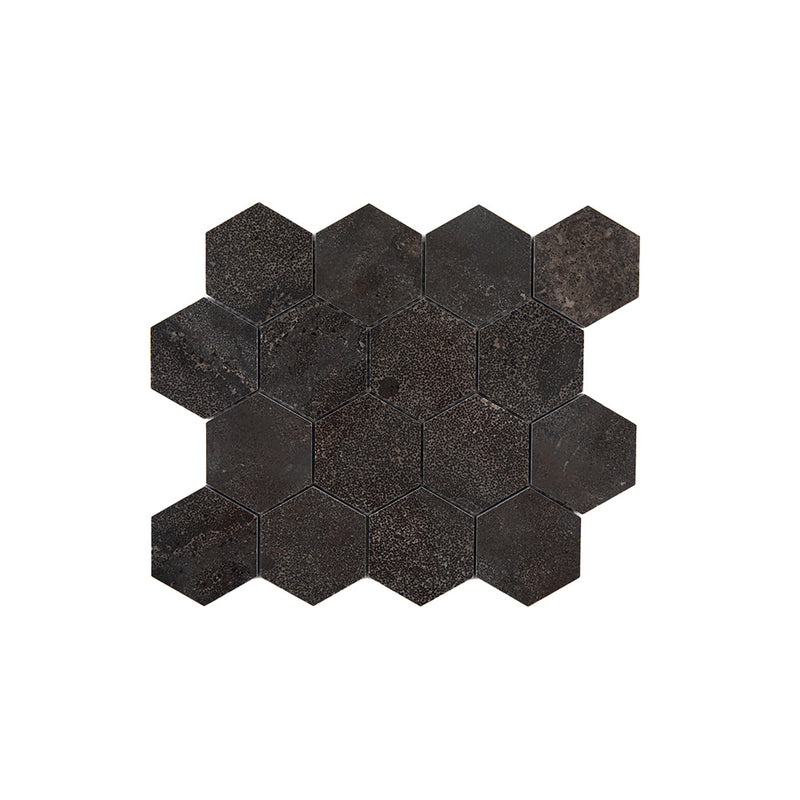 Blue Limestone Grey Polished Marble Mosaic Wholesale