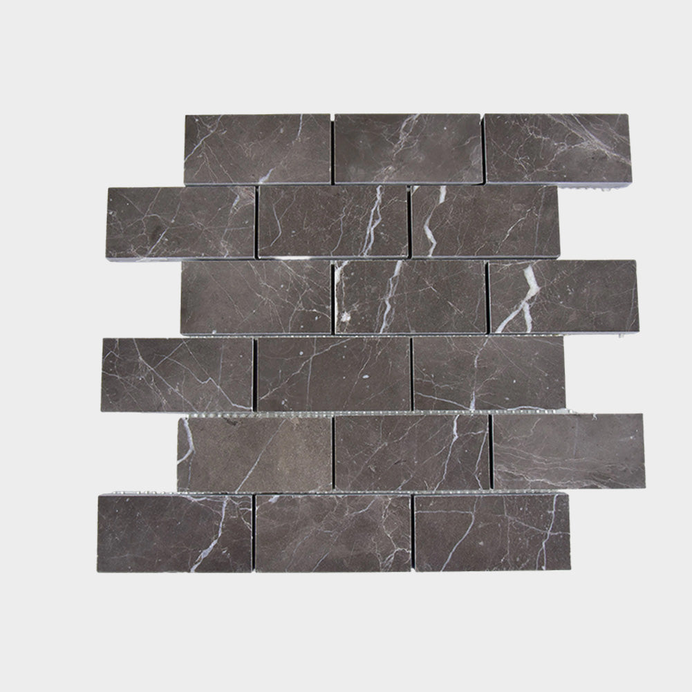 New Zealand Ash Brown Stone Mosaic Supplier Marble Factory Floor And Wall Tiles