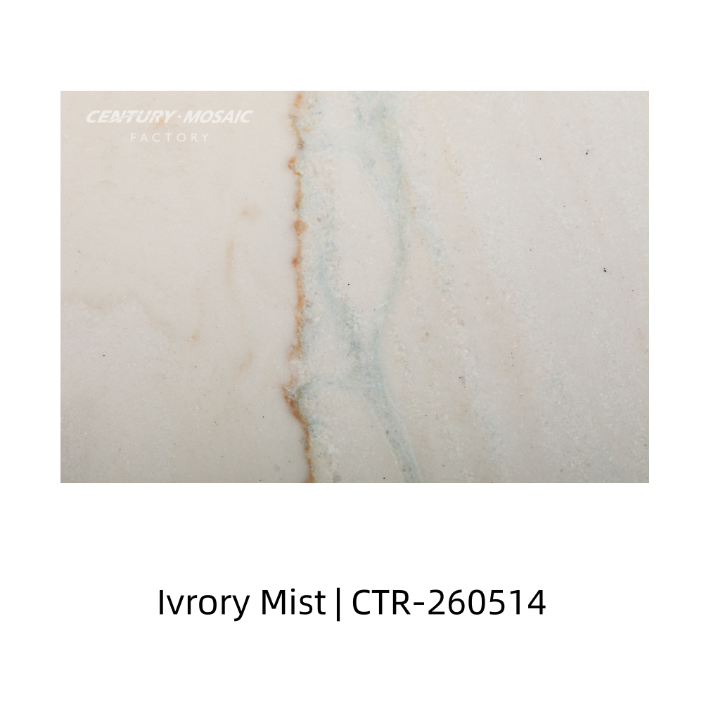 Ivory Mist Polished Marble Tile