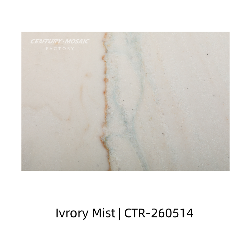 Ivory Mist Polished Marble Tile