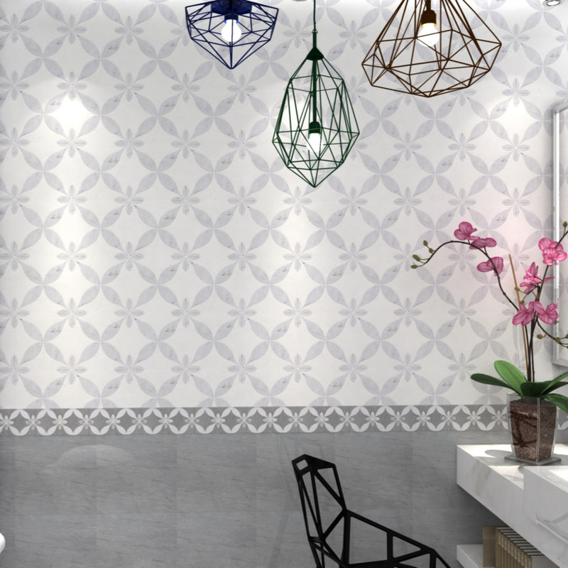 Spring in Leipzig Waterjet Marble Polished Mosaic