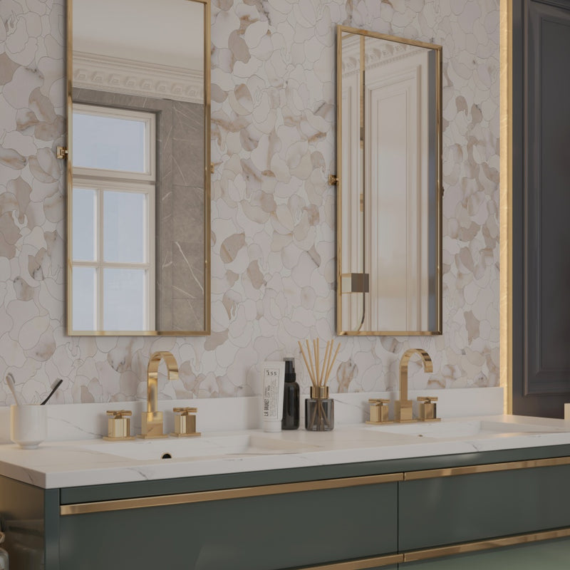 Molly Ballad Waterjet Marble Mosaic Tile