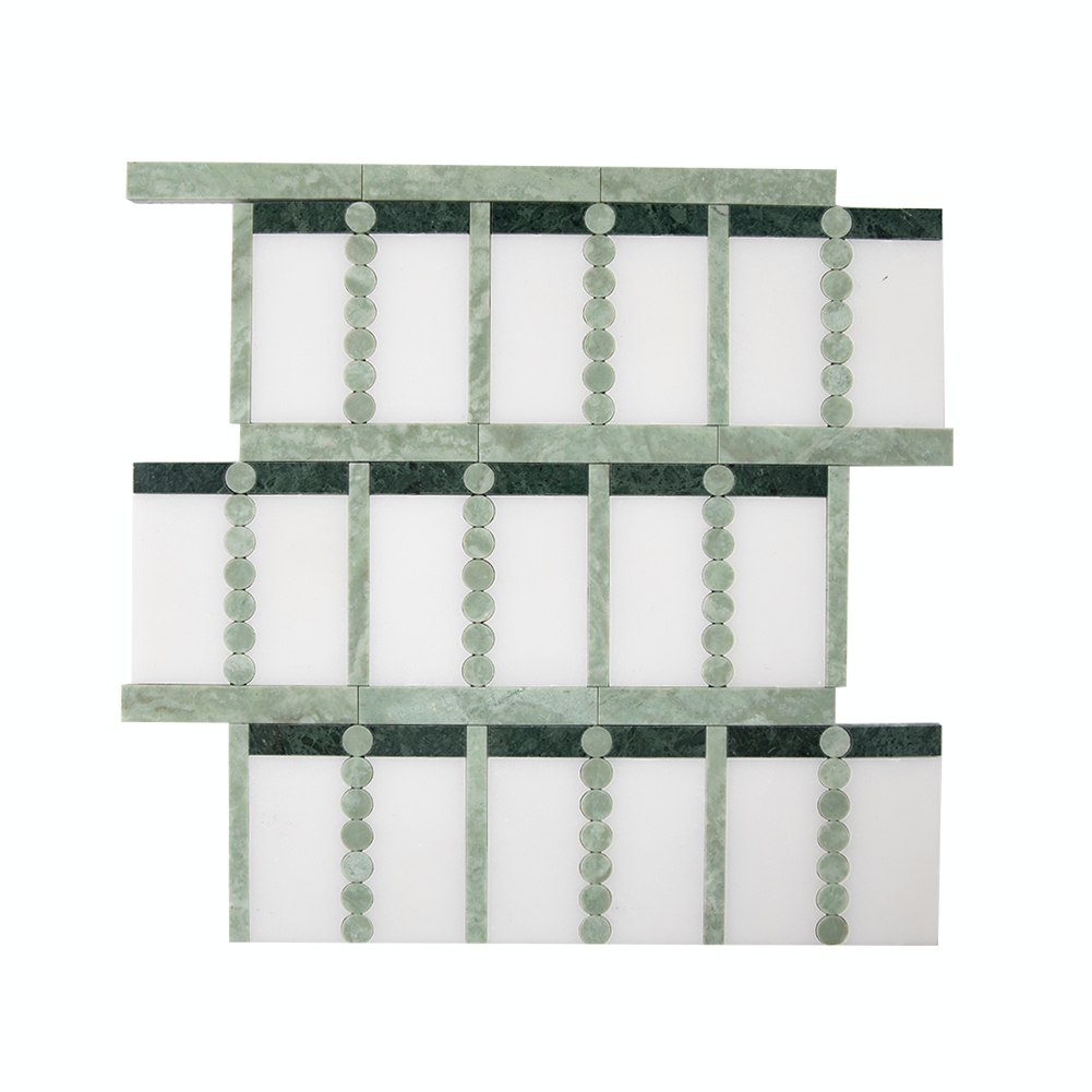 Love in Barcel Waterjet Marble Polished Mosaic