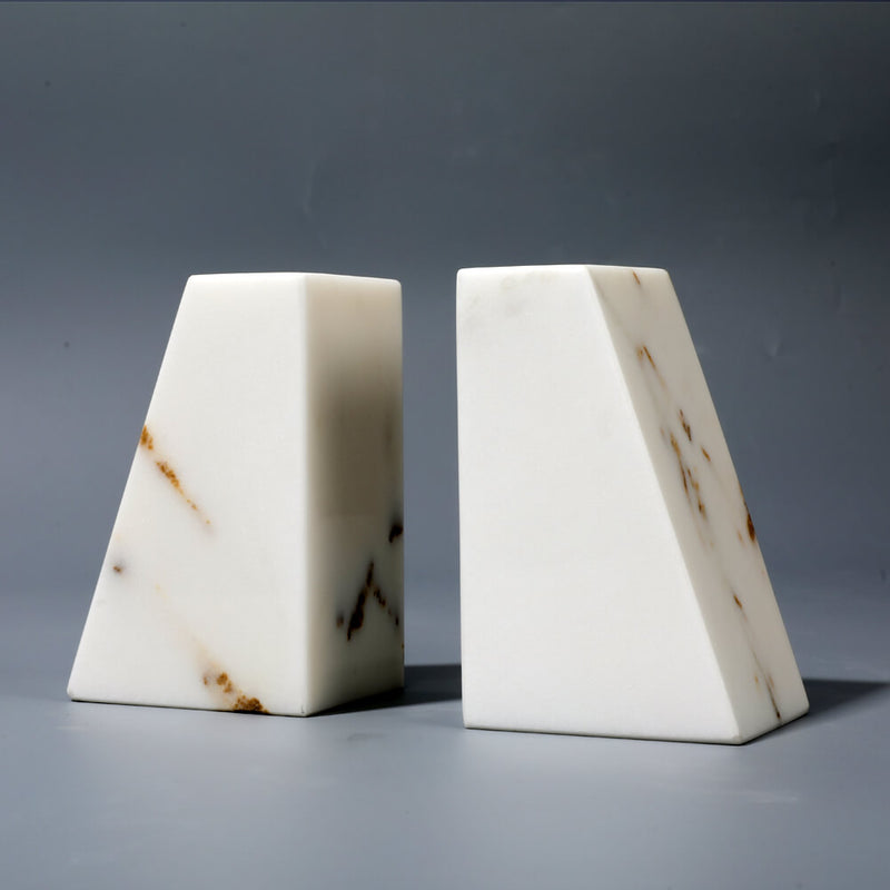 Ares Gold Marble Bookends Wholesale