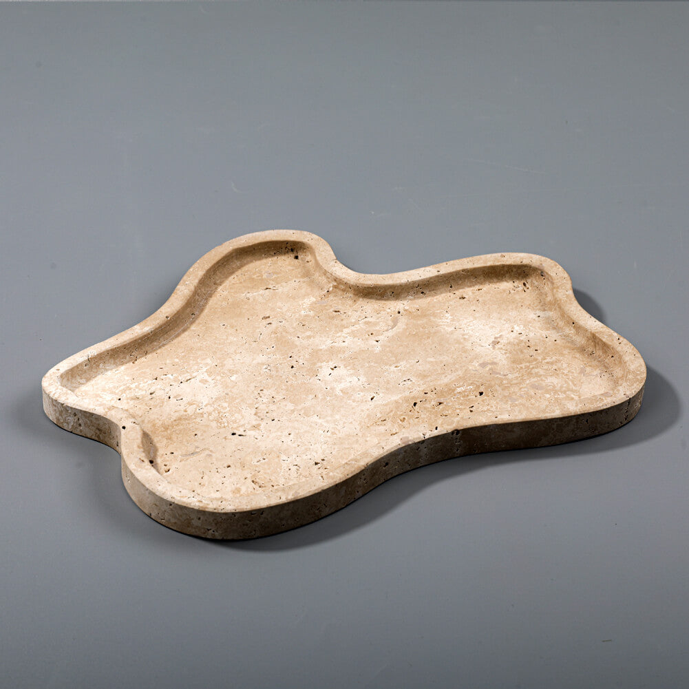 Cream Travertine Tray Wholesale