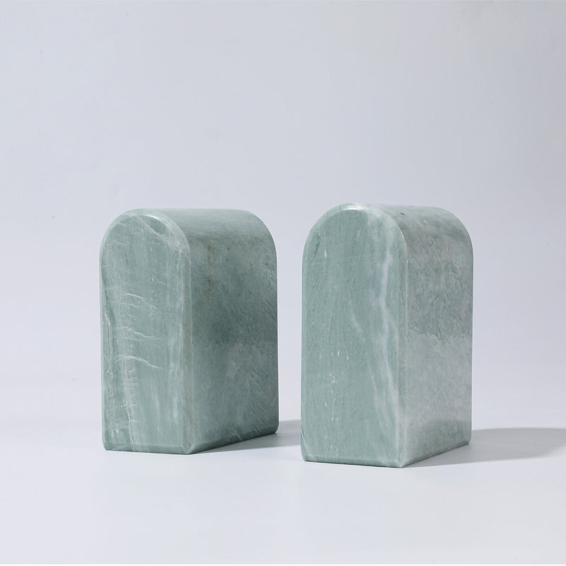Ming Green Marble Bookends Wholesale