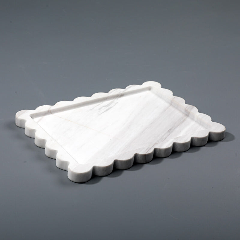 Volakas White Marble Tray Wholesale