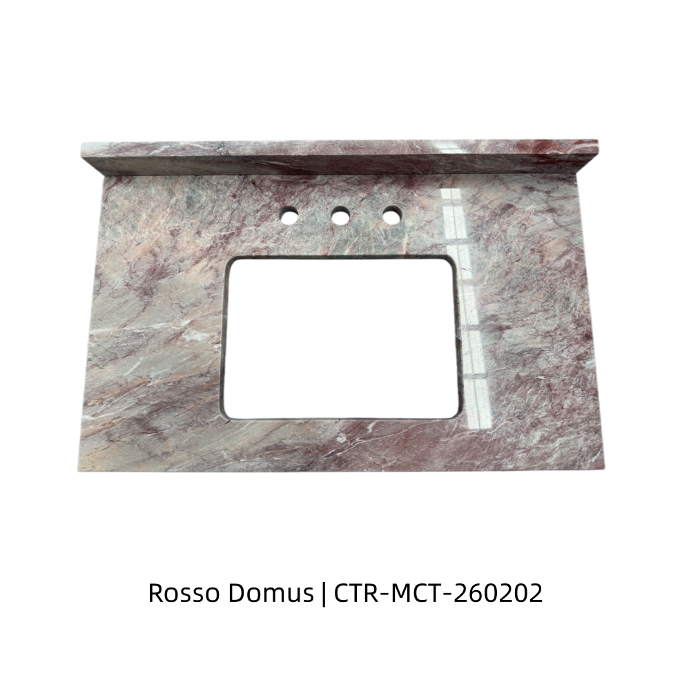 Rosso Domus Marble Polished Countertop