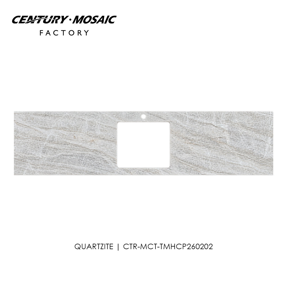 Taj Mahal Quartzite Beige Polished Countertop
