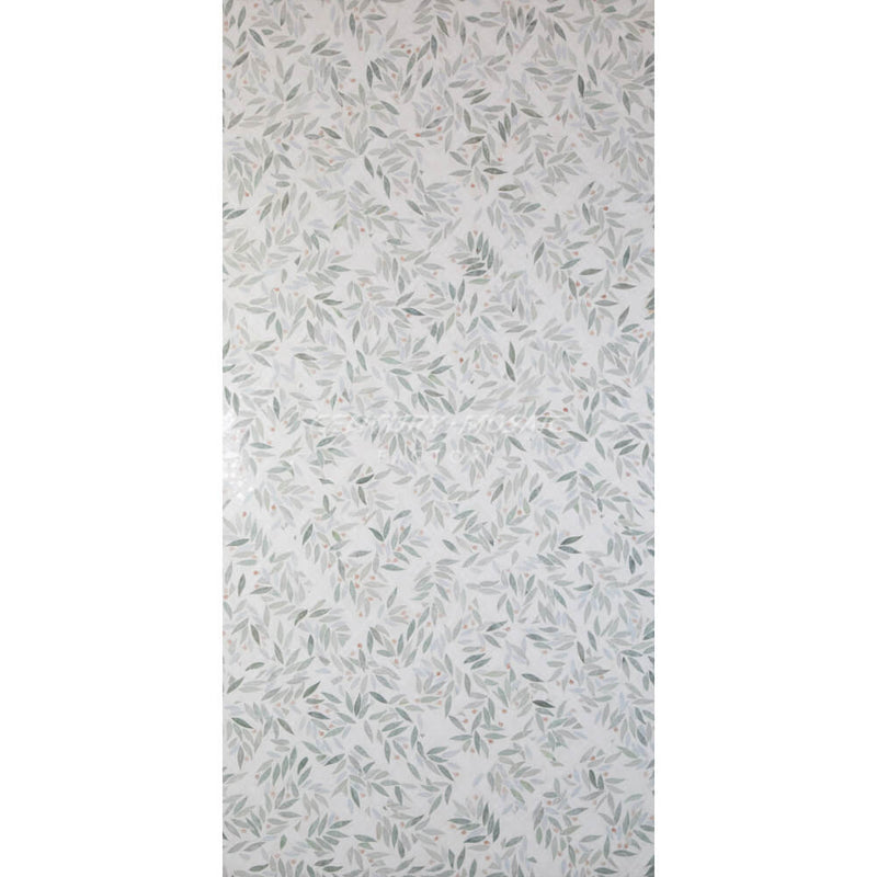 Leaves Artistic Mosaic Painting Waterjet Medallion