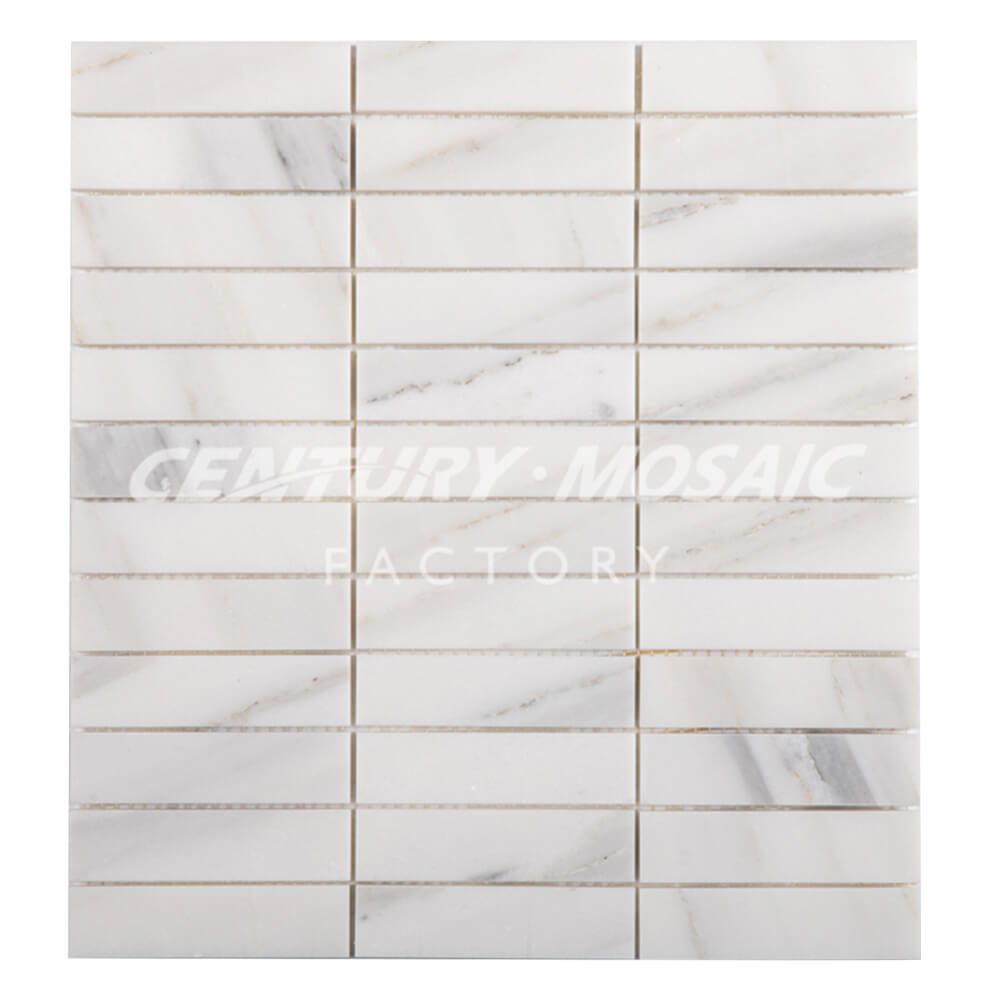 Stack 12''×12'' Marble Mosaic Wholesale Collection – Centurymosaic