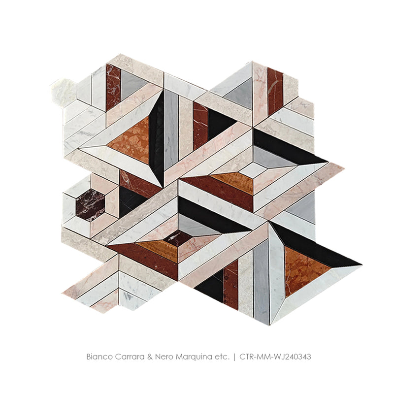 Mix Color Marble Mosaic Tile Wholesale