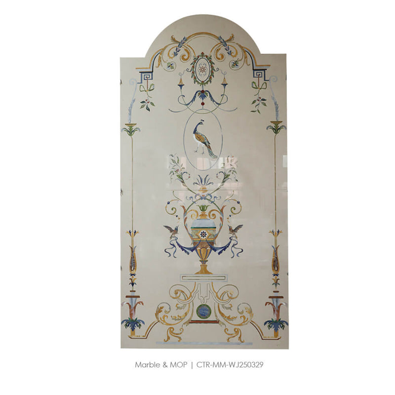 Waterjet Marble Polished Medallion Tile Wholesale