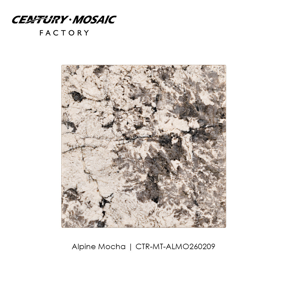 Alpine Mocha Polished Marble Tile Wholesale