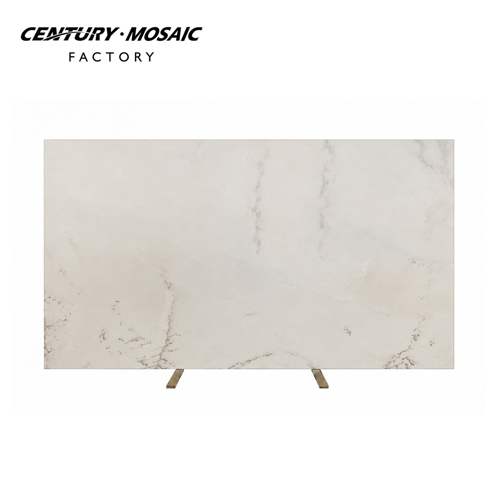 China Calacatta Marble White Polished Slab