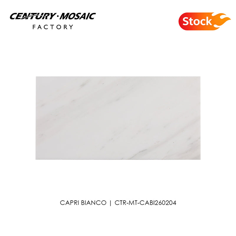 Capri Bianco Polished Marble Tile Wholesale