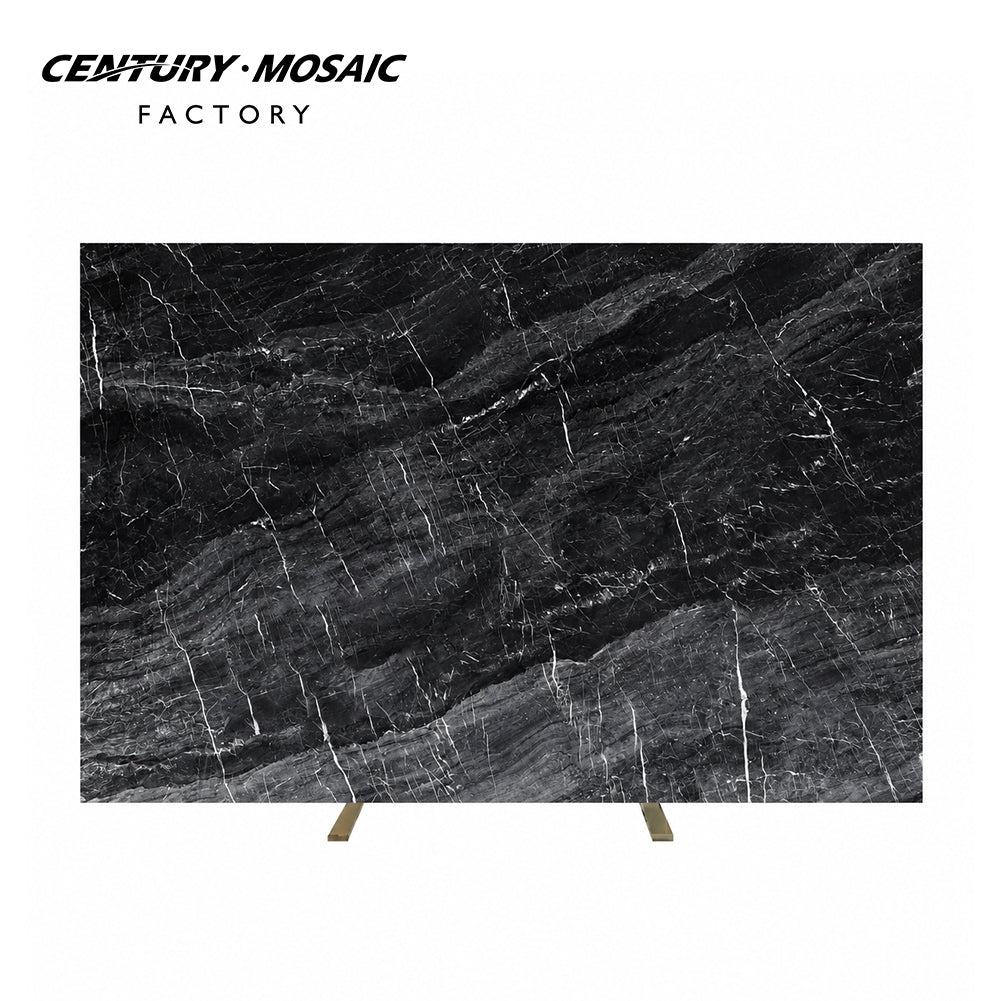Emperador Black Marble Grey with White Vein Polished Sla