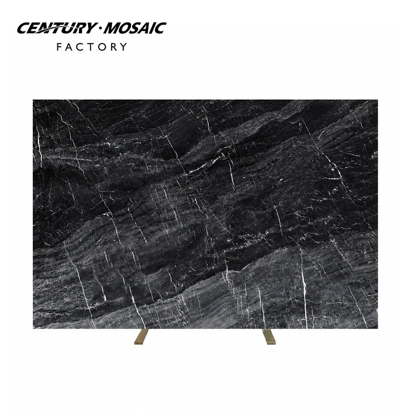 Emperador Black Marble Grey with White Vein Polished Sla