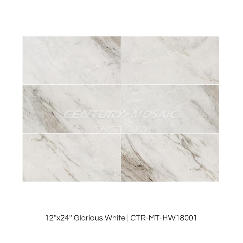 Glorious White Marble Tile Wholesale Collection
