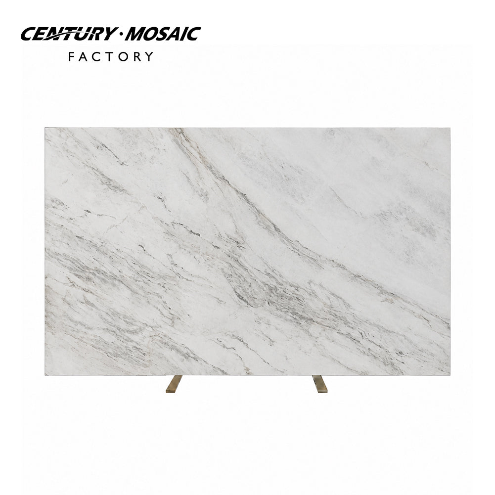 Himlaya White Marble White Polished Slab