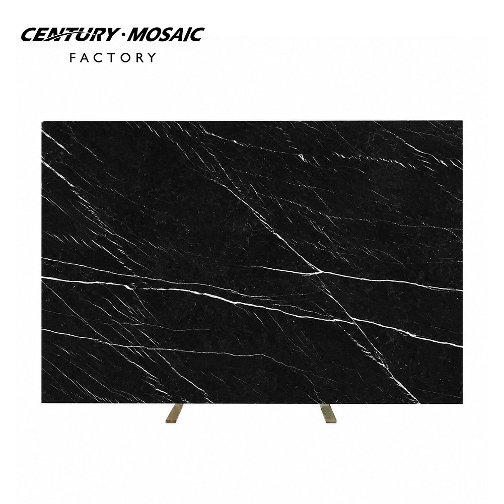 Nero Marquina Marble Black Polished Slab