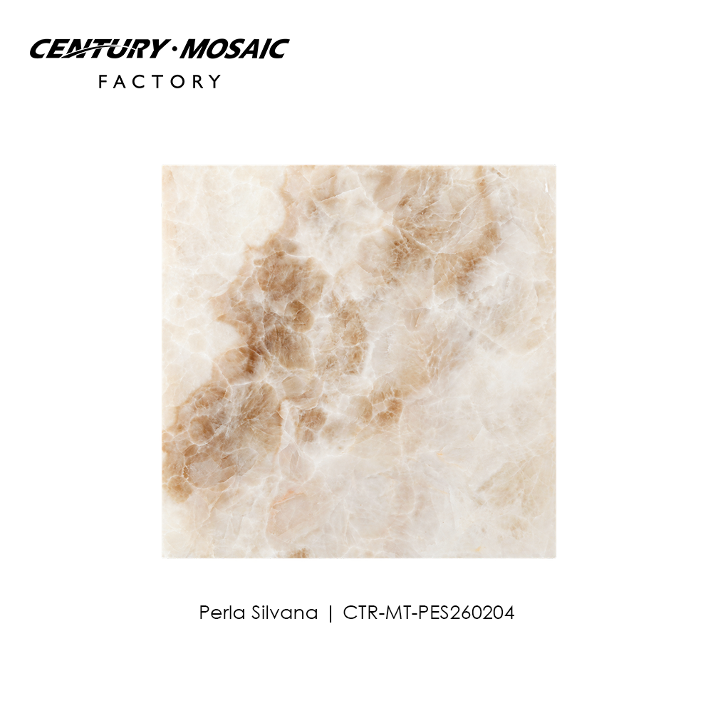 Perla Silvana Polished Marble Tile