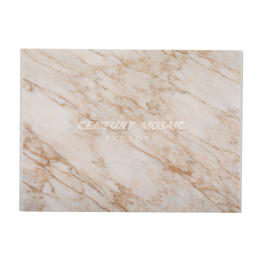 Sunset Gold Classic Polished Gold Kitchen Tiles Wholesale