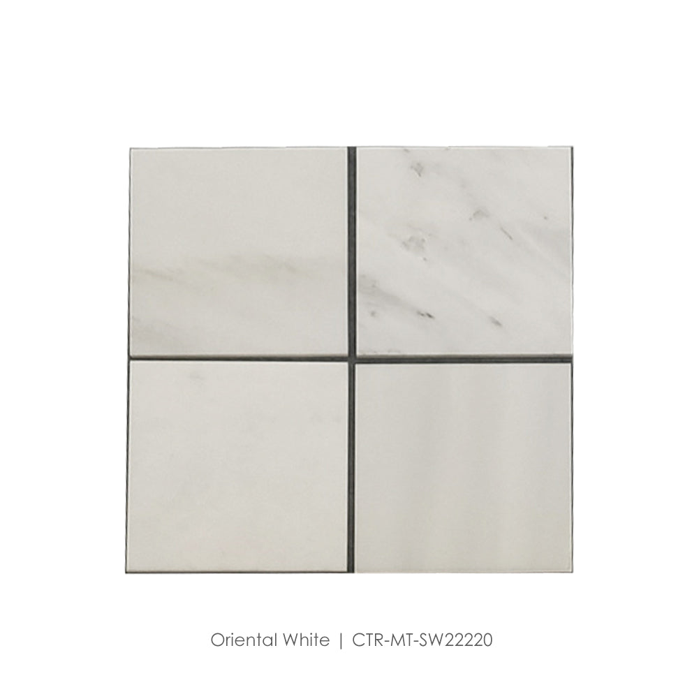 Statuary White Square 6"x 6" Marble Tile Wholesale