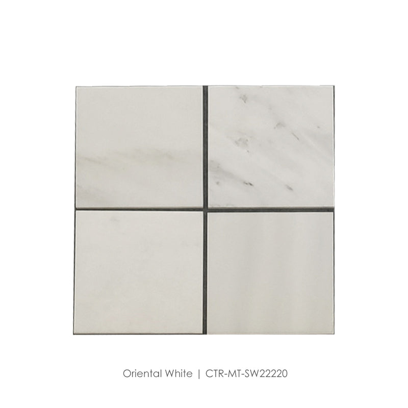Statuary White Square 6"x 6" Marble Tile Wholesale