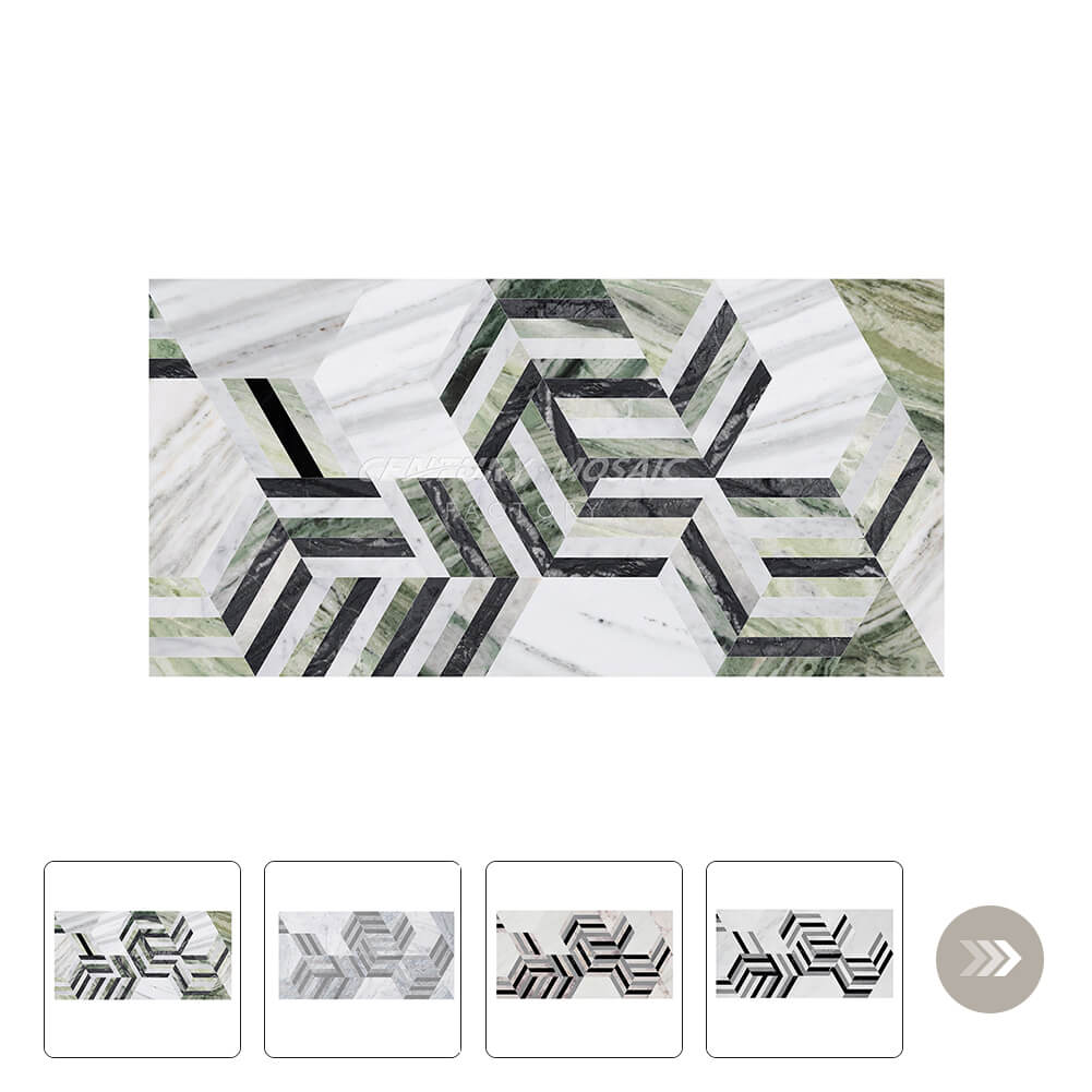 Space Polished Rectangle Marble Dining Table Wholesale