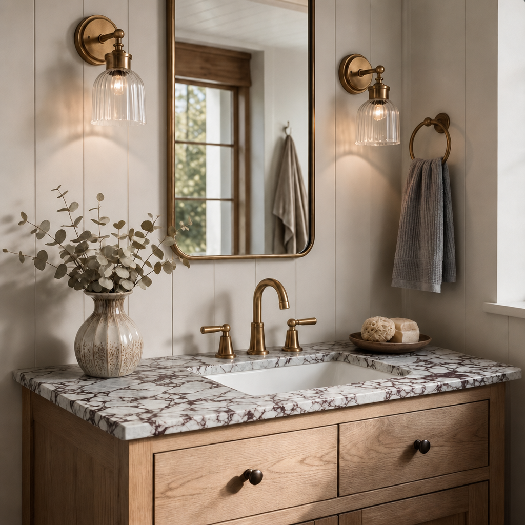Calacatta Viola Marble Polished Countertop