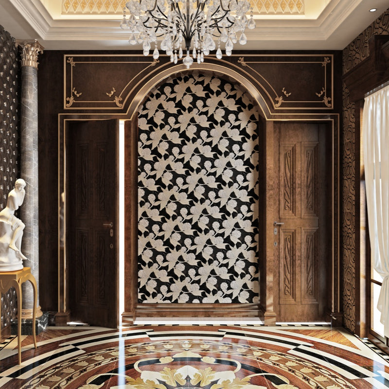 Morning Glory Waterjet Marble Polished Mosaic Tile
