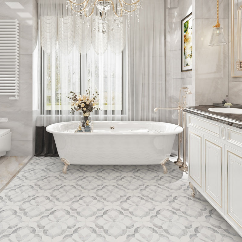 Nymphenburg Waterjet Marble Mosaic Tile