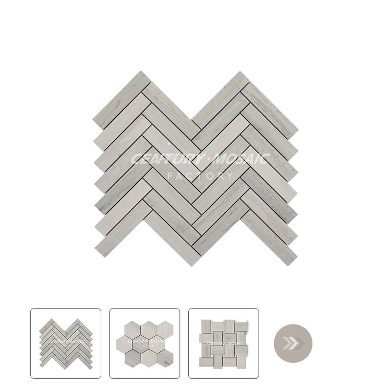 Norway Blue Polished Marble Mosaic Wholesale Collection
