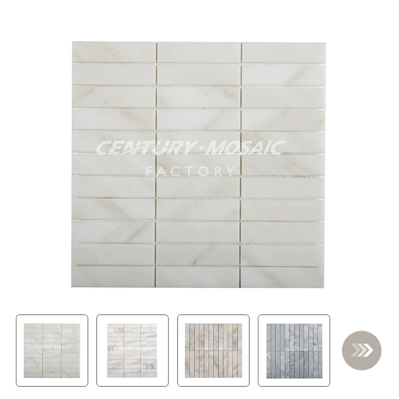 Stack 12''×12'' Marble Mosaic Wholesale Collection