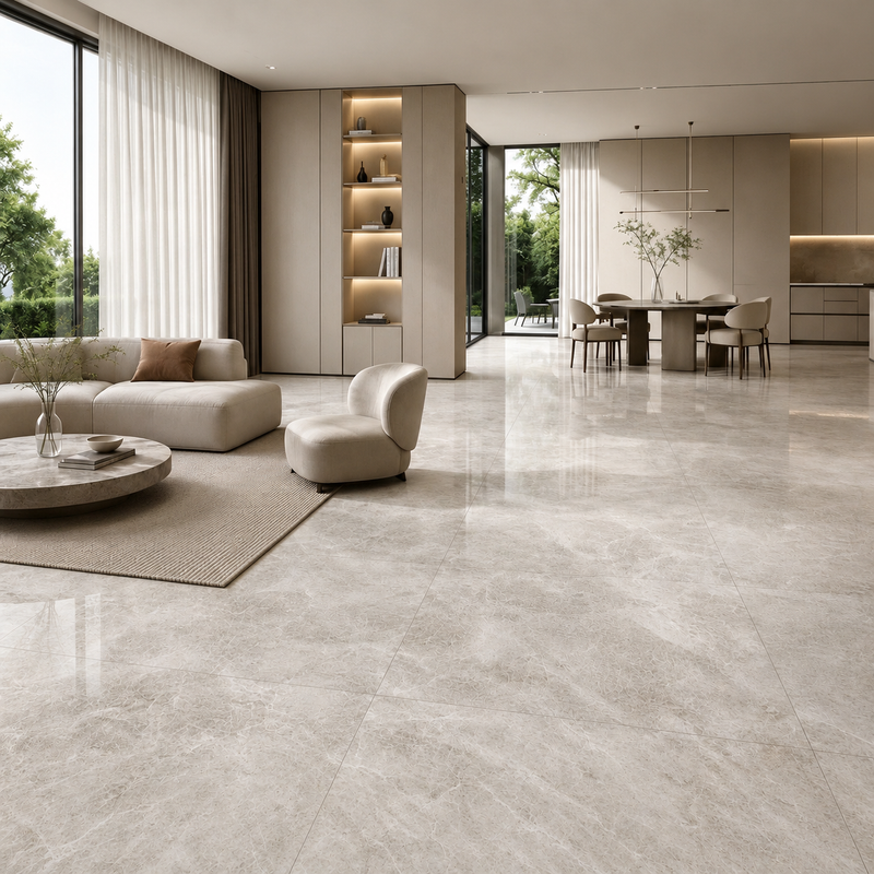 Taj Mahal Quartzite Beige Tile Collection