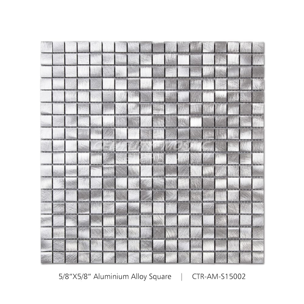 Silver Square Aluminum Composite Panel Polished Mosaic Wholesale