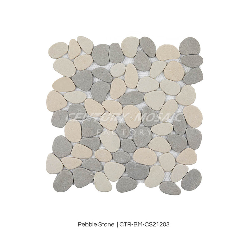 Random Mix Tint Pebble Mosaic Wholesale