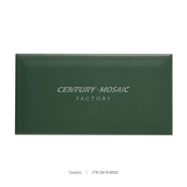 Ceramic Green Beveled Matt Tile Wholesale