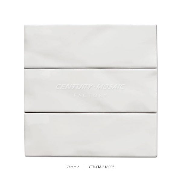 Ceramic White Brick Polished Tile Wholesale