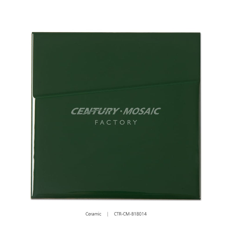 Ceramic Dark Green 3D Polished Tile Wholesale