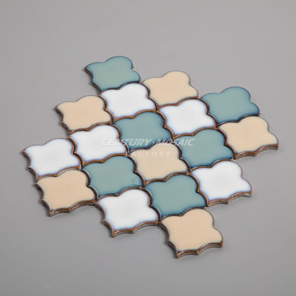 Cloud-shaped Ceramic Mosaic Matte Wholesale