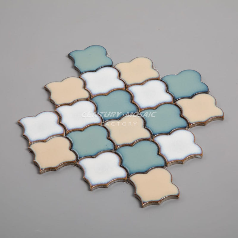 Cloud-shaped Ceramic Mosaic Matte Wholesale